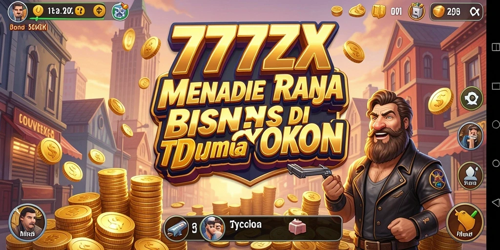 Gameplay Tycoon yang menyenangkan dan mendidik di 777ZX.