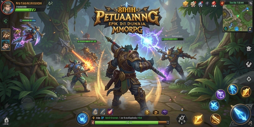 Tampilan seru dari gameplay <strong>8HHH</strong> dengan aksi petualangan yang intens.