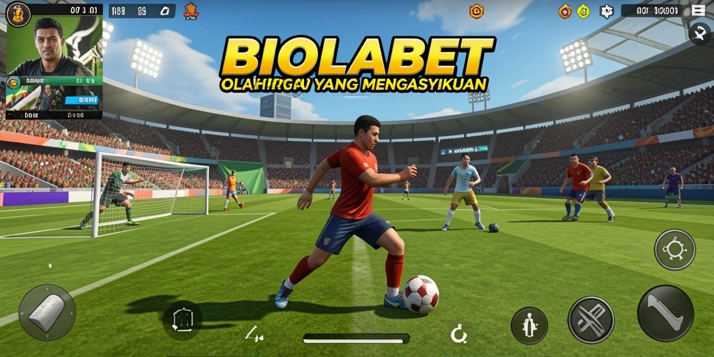 Tampilan gameplay seru dan menantang di BIOLABET.