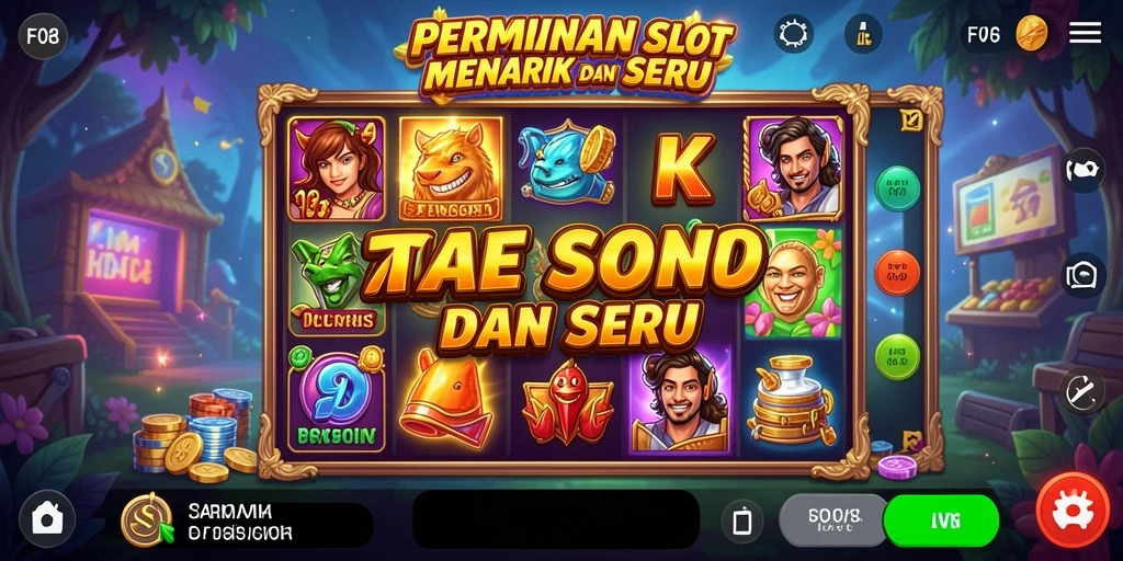 Tampilan gameplay F08 yang menarik dan menantang.