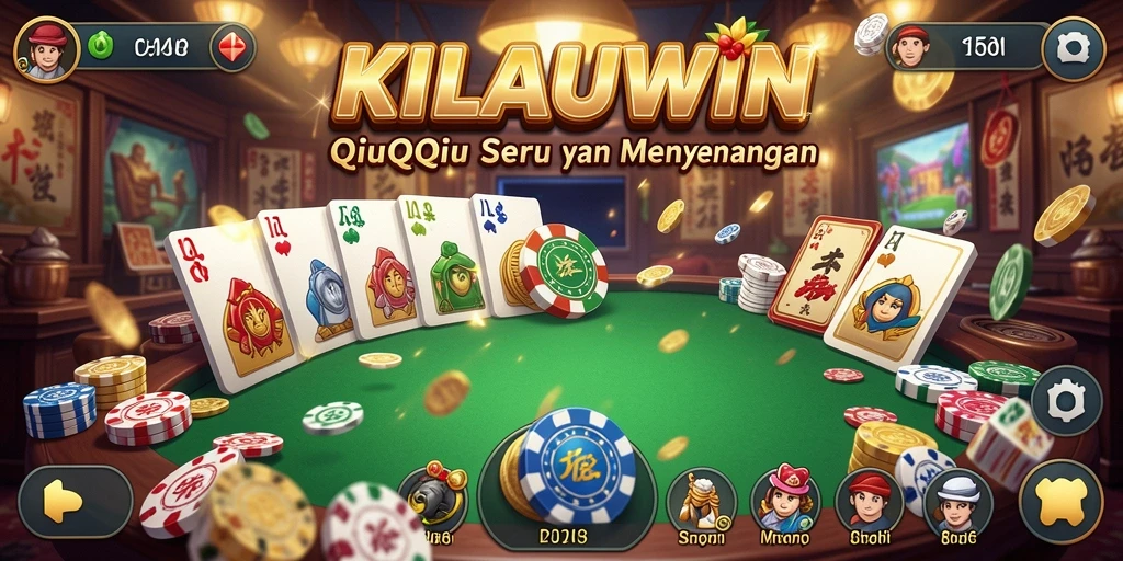 Screenshot gameplay KILAUWIN yang menunjukkan pertarungan QiuQiu yang seru.