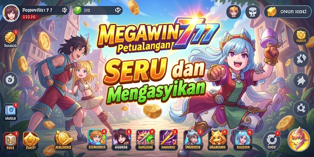 Tampilan gameplay yang memukau dari MEGAWIN777.