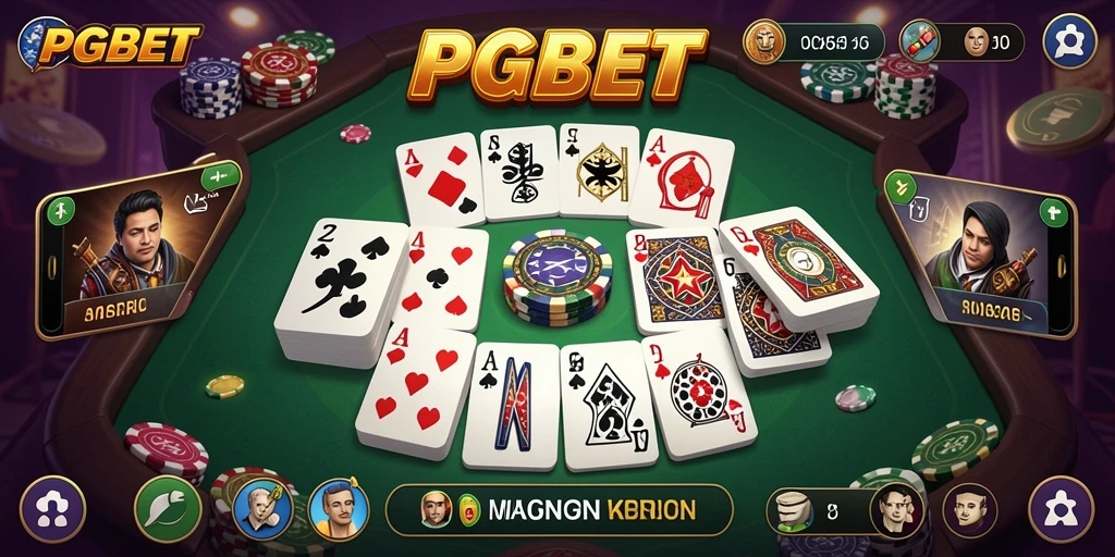 Tampilan gameplay seru PGBET dalam permainan Domino.