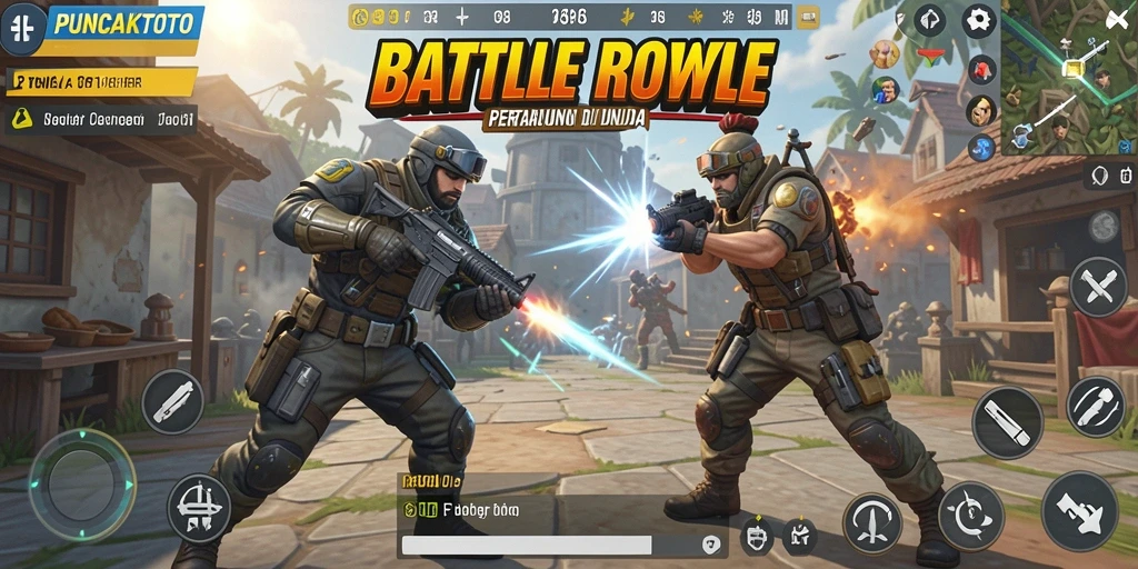 Tangkap momen seru dalam pertempuran Battle Royale PUNCAKTOTO.