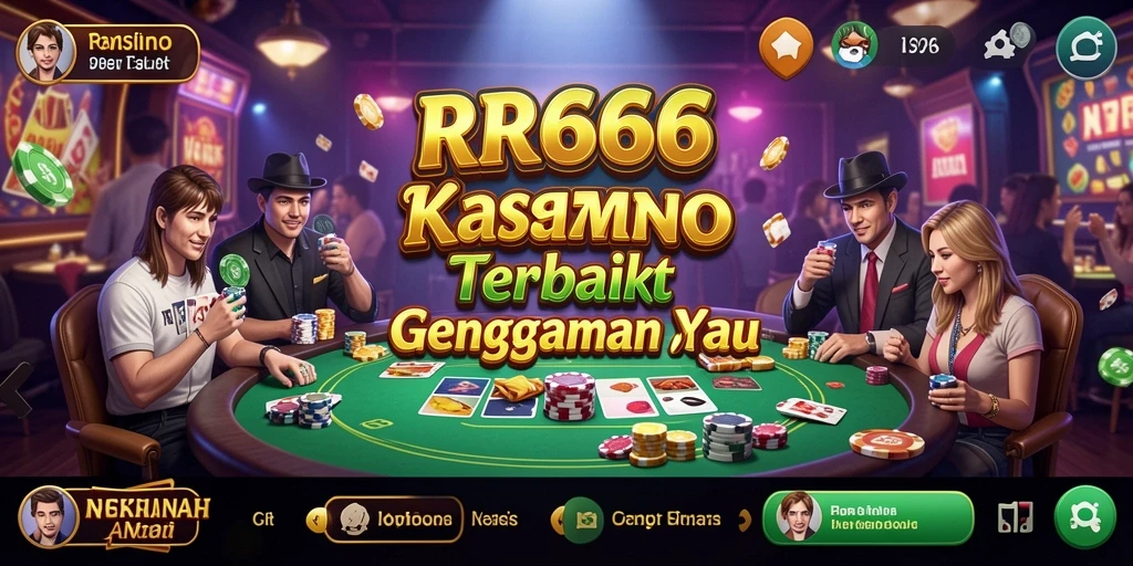 Tampilan gameplay RR666 yang mendebarkan dan penuh warna.